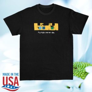 kenny Official Technoblade Merch Shop Store Fly High Never Die Shirt
