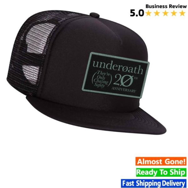 kenny Official Underoath Merch Shop Store Tocs Patch Trucker Hats