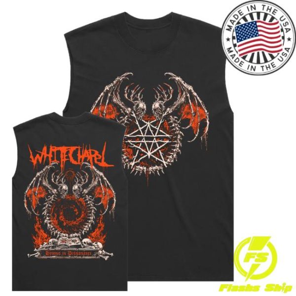 kenny Official Whitechapel Band Merch Shop Store Sepulcher Faded Shirt