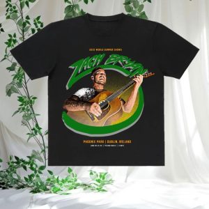 kenny Official Zach Bryan Uk Merch Shop Store Dublin Phoenix Park Black Shirt