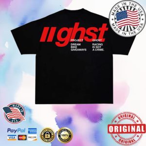 kenny Officialghostracing Merch Red Ghst Shirt
