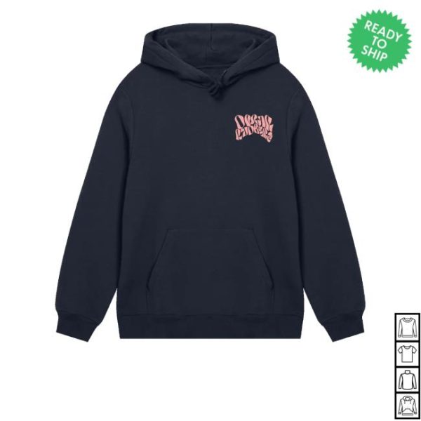 kenny Omar Rudberg Merch Navy Pink Summer Tour 2025 Hoodie 1