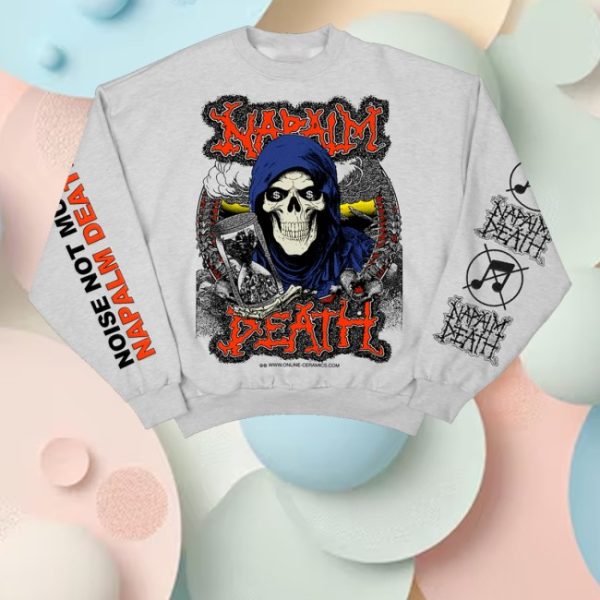 kenny Online Ceramics Merch Store Napalm Death Life Napalm Noise Not Music Death Shirtx