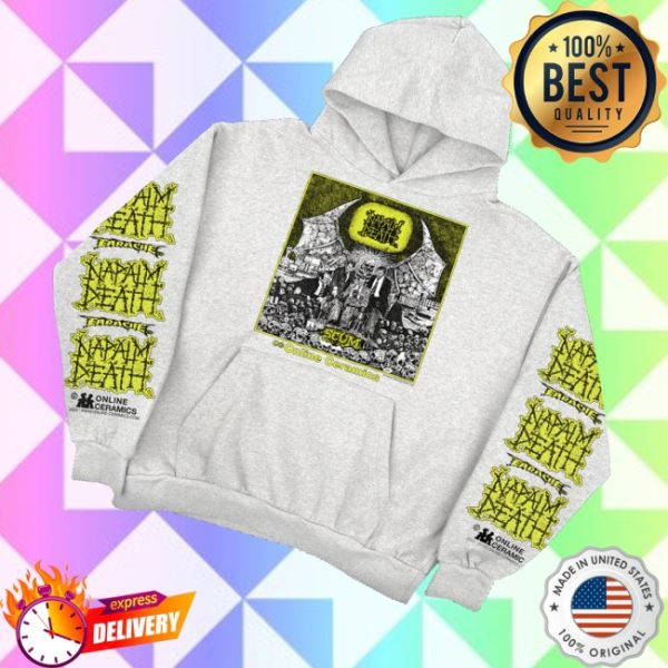 kenny Online Ceramics Merch Store Napalm Death Scum Hoodies