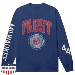 kenny Pabst Blue Ribbon Merch Pabst 1844 Royal Long Sleeve