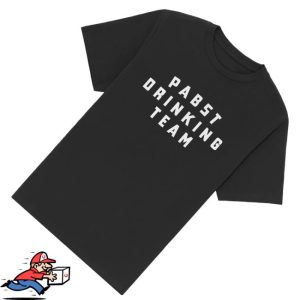 kenny Pabst Blue Ribbon Merch Pabst Drinking Team Black Tee0 kenny Pabst Blue Ribbon Merch Pabst Drinking Team Black Tee0