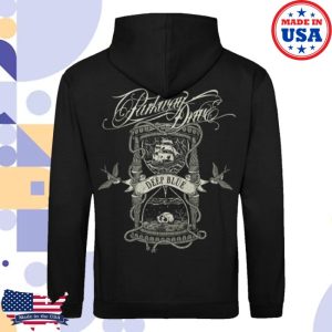 kenny Parkway Drive Merch Store Deep Blue Hourglass Hoodied kenny Parkway Drive Merch Store Deep Blue Hourglass Hoodied
