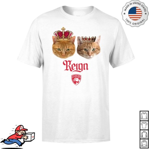 kenny Paul Maurice Wearing Coachs Cat Reign Shirt