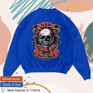 kenny Qotsa Merch Skull Collage Crewneck