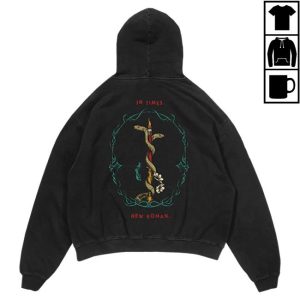 kenny Qotsa Store Merch In Times New Roman Snake Hoodie0