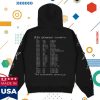 kenny Rex Orange County Merch Store The Alexander Technique Black Tour Hoodied