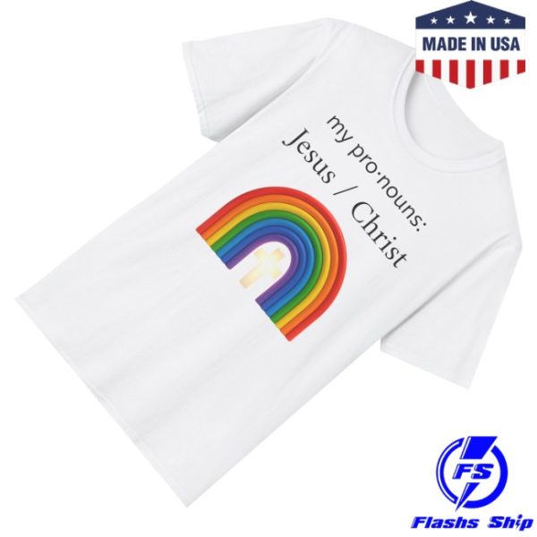 kenny Richard Matthews Merch My Pronouns Jesus Christ Shirt0