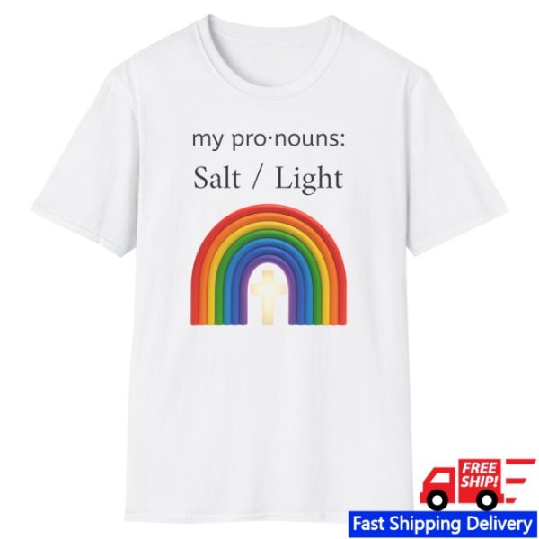 kenny Richard Matthews Merch My Pronouns Salt And Light Shirt