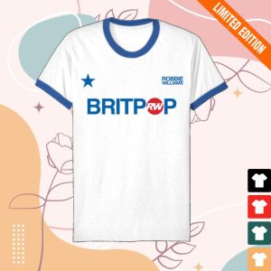 kenny Robbie Williams Merch Britpop Football Ringer T Shirtxx kenny Robbie Williams Merch Britpop Football Ringer T Shirtxx