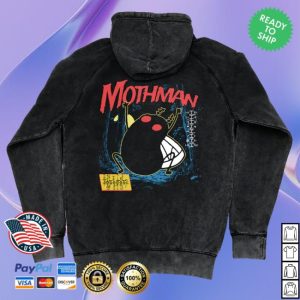 kenny Sarah Andersen Merch Mothman Vintage Hoodie