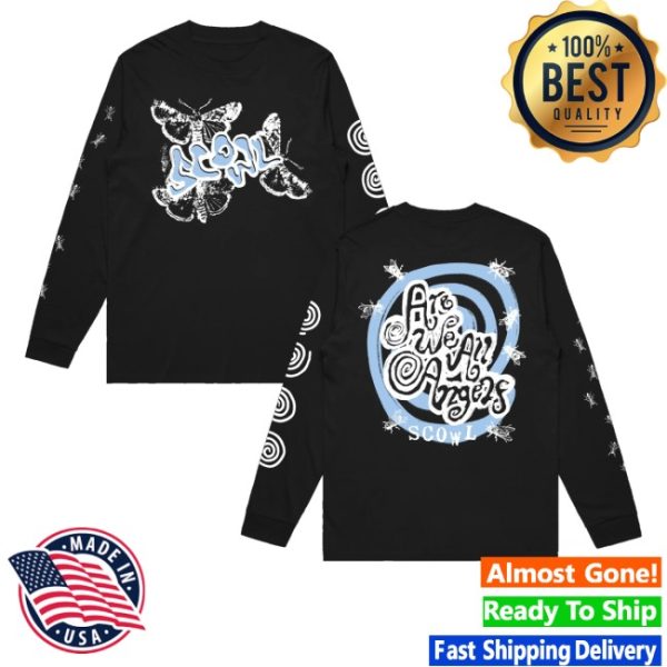 kenny Scowl Official Store Are We All Angels Longsleevess