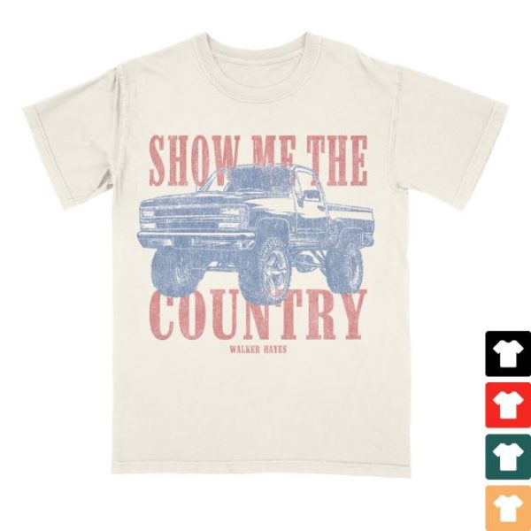 kenny Show Me The Country Walker Hayes Shirt