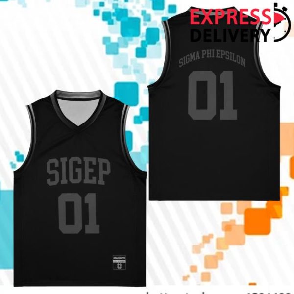 kenny Sigep Store Sigep Monochrome Basketball Jersey1