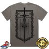 kenny Sleep Token Merch Damocles Crest Tee Faded Grey