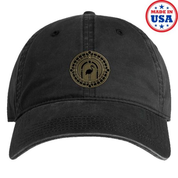 kenny Sleep Token Merch Flamingo Cap Faded Black1