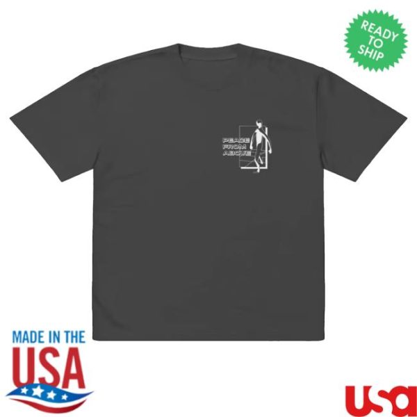 kenny Socpens Merch Peace From Above Classic Monochrome0
