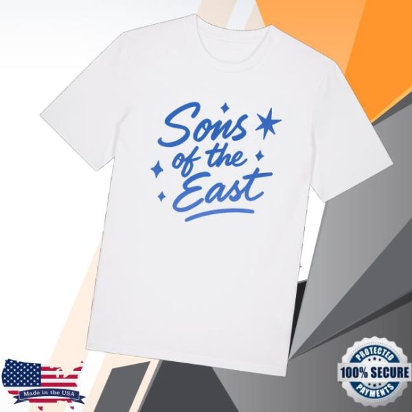 kenny Sons Of The East Merch Sons Of The East Cursive Font White T Shirtb