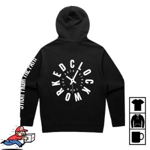 kenny Stray From The Path Merch Clockworked Black Hoodie