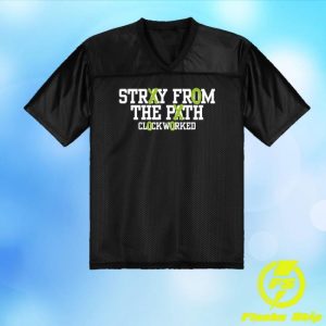 kenny Stray From The Path Merch Clockworked Football Jerseya kenny Stray From The Path Merch Clockworked Football Jerseya