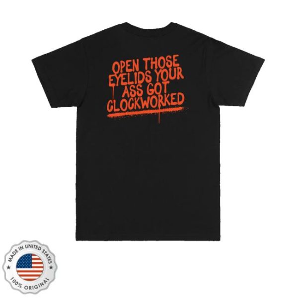 kenny Stray From The Path Merch Clockworked TeeC
