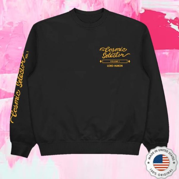 kenny TRC Official Lord Huron Cosmic Selector Black Sweatshirt