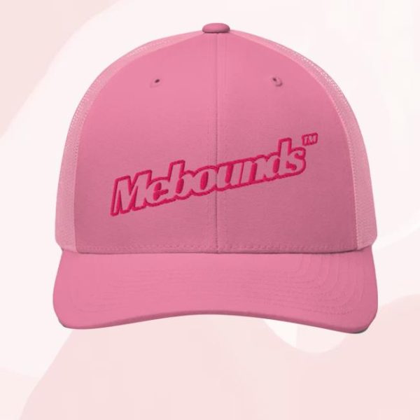 kenny The Angel Reese Merch Mebounds Trucker Hat Pink