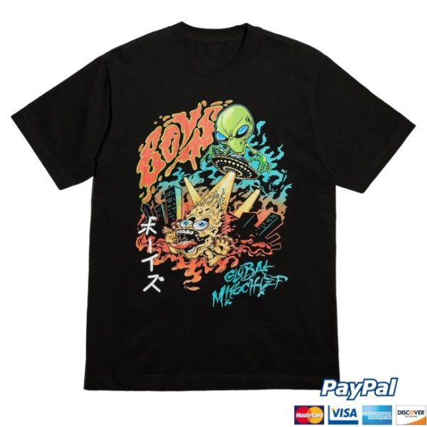 kenny The Boys Store Merch Global Mischief Alien Tee2