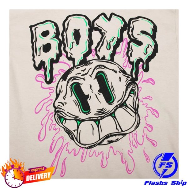 kenny The Boys Store Merch Monster Smiley Icons Tee0