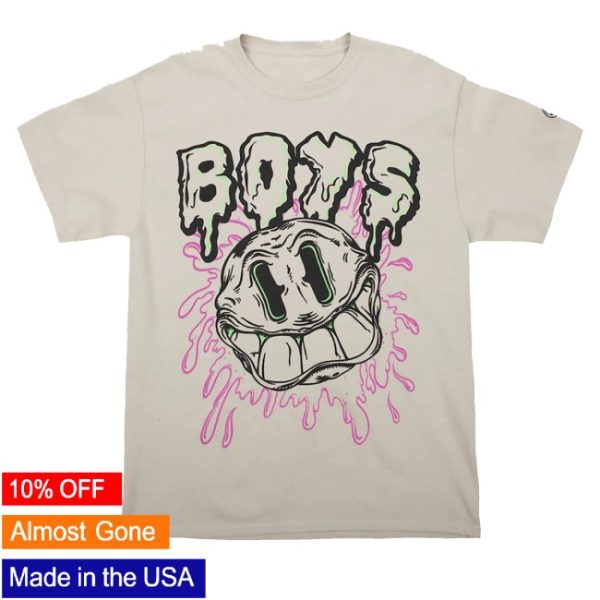 kenny The Boys Store Merch Monster Smiley Icons Tee2
