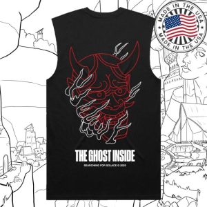 kenny The Ghost Inside Merch Mask Sleeveless Tee Black1 kenny The Ghost Inside Merch Mask Sleeveless Tee Black1