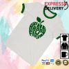 kenny The Happy Fits Merch Apple Ringer Shirt White Dark Green0
