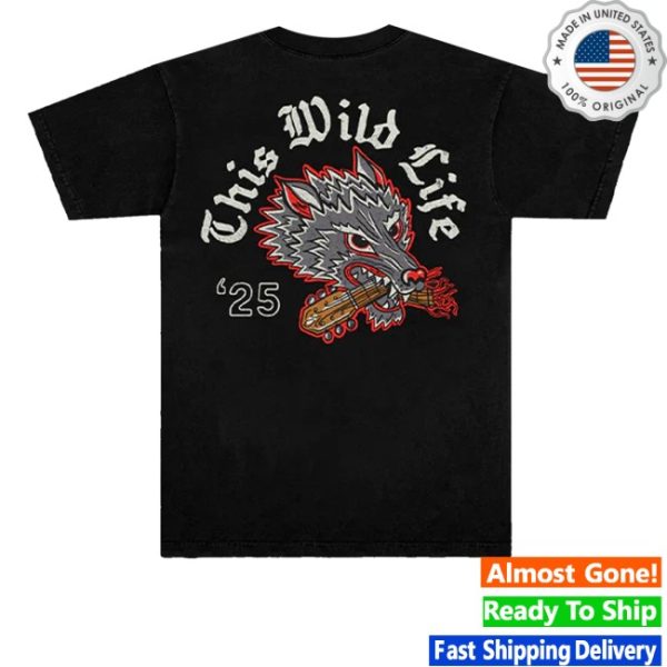 kenny This Wild Life Merch Store Wolf Guitar Shirts