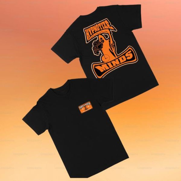 kenny Three6mafiamerch Store Hypnotize Established Woven Logo Black Tee1