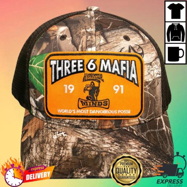 kenny Three6mafiamerch Store Snapback Hypnotize Established Realtree Camo