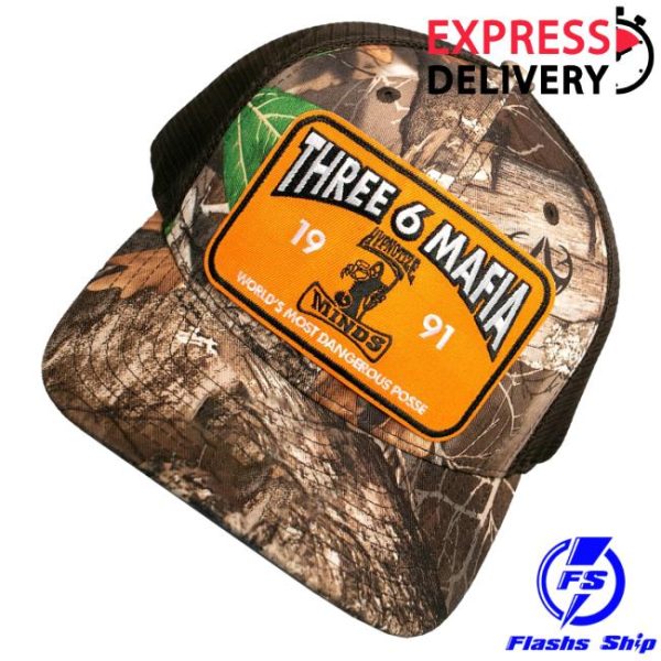 kenny Three6mafiamerch Store Snapback Hypnotize Established Realtree Camo1