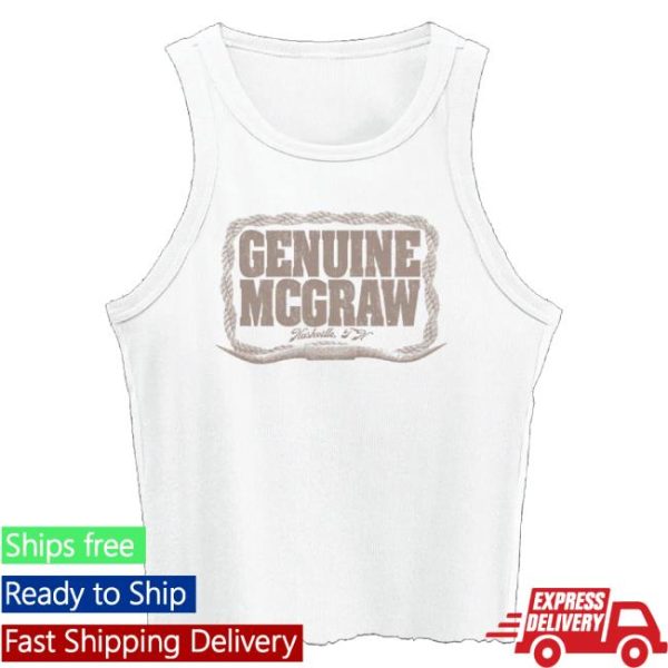 kenny Tim Mcgraw Merch Genuine Mcgraw Ladies Crop Tank 1