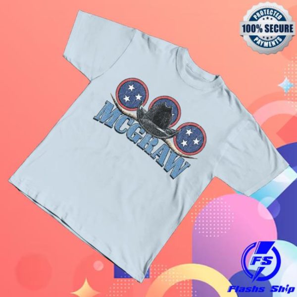 kenny Tim Mcgraw Merch Tri Star Shirt0