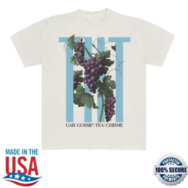 kenny Two Hot Takes Merch Grape Vine Gossip Tee