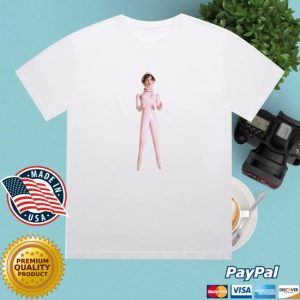 kenny Universal Music Merch Store Lola Young White Doll Print Shirt