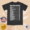 kenny Walker Hayes Official Merch Shop Store Photo Tour Tee 25 Shirt