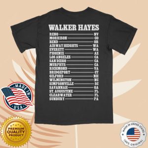 kenny Walker Hayes Official Merch Shop Store Photo Tour Tee 25 Shirt kenny Walker Hayes Official Merch Shop Store Photo Tour Tee 25 Shirt