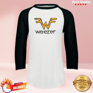 kenny Weezer Merch Doodle Logo Raglan Shirt