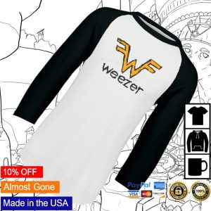 kenny Weezer Merch Doodle Logo Raglan Shirt1 kenny Weezer Merch Doodle Logo Raglan Shirt1