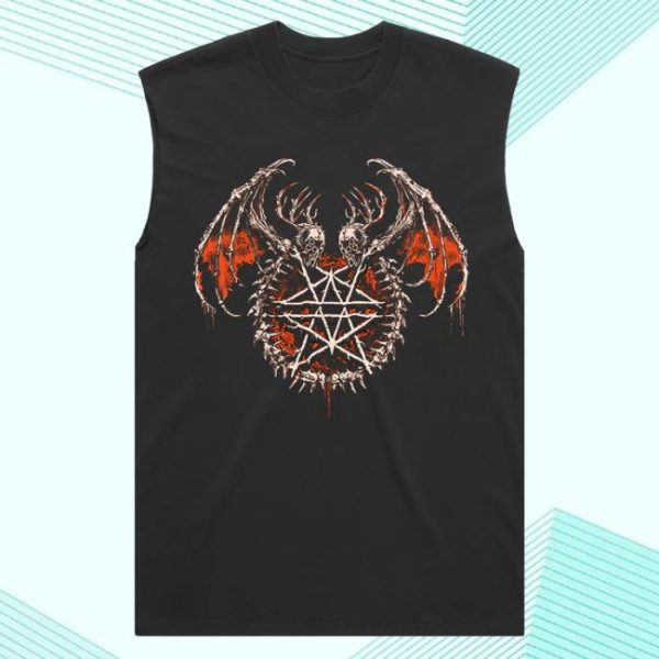 kenny Whitechapel Merch Sepulcher Faded Black Tank Top1