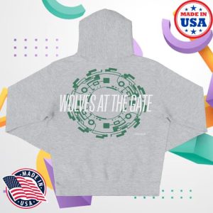 kenny Wolves At The Gate Merch Icon Hoodie Heather Gray